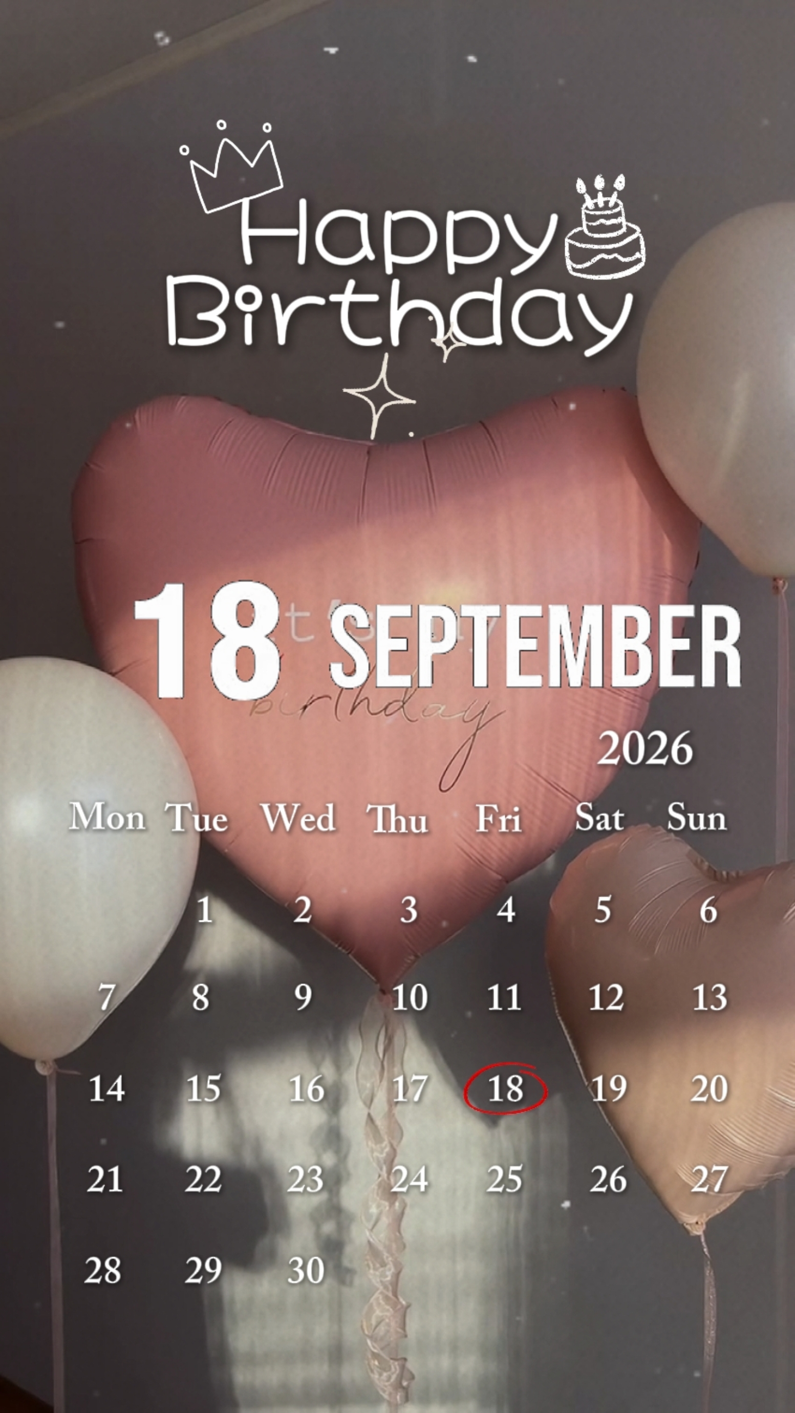 HBD 18 SEPTEMBER 