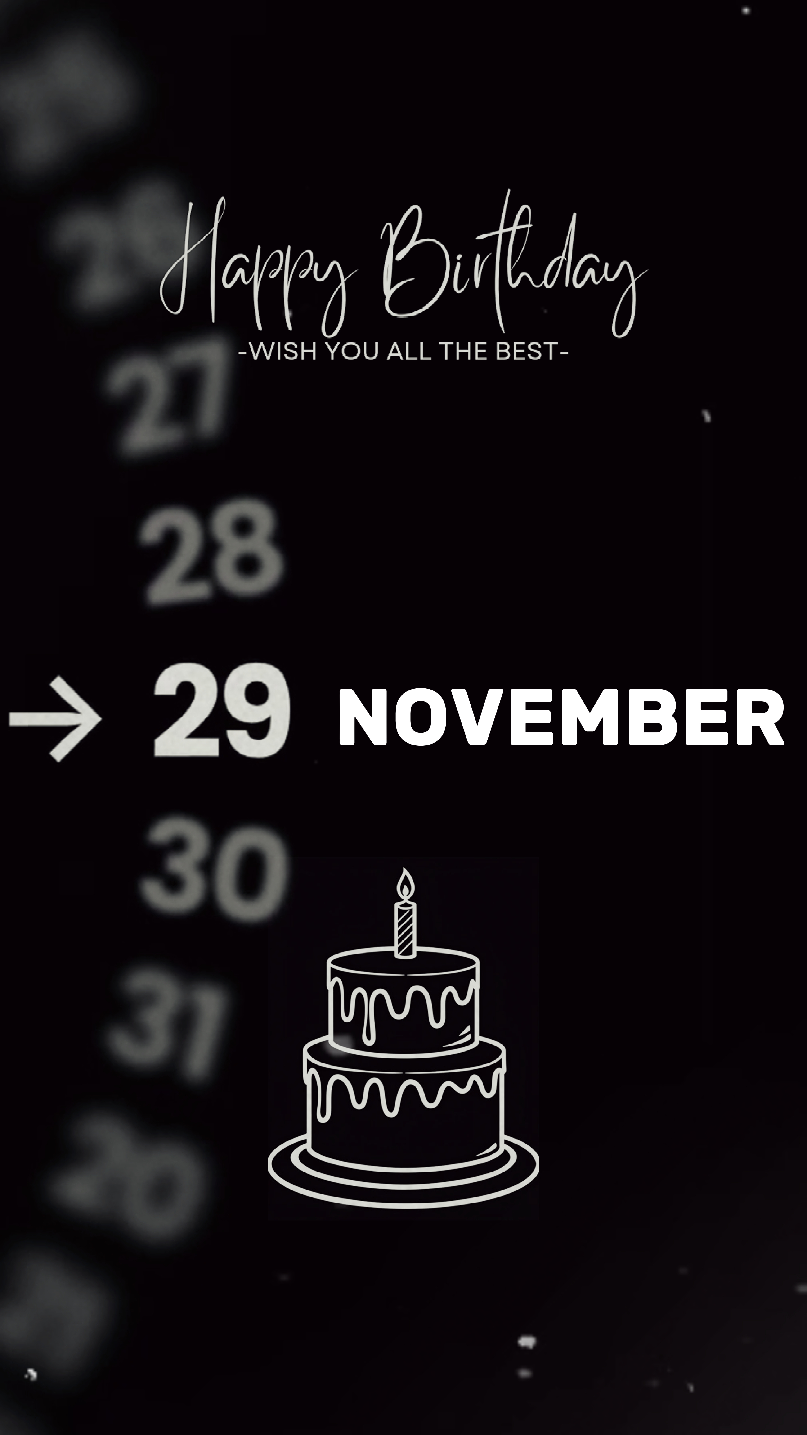 Hbd 29 November