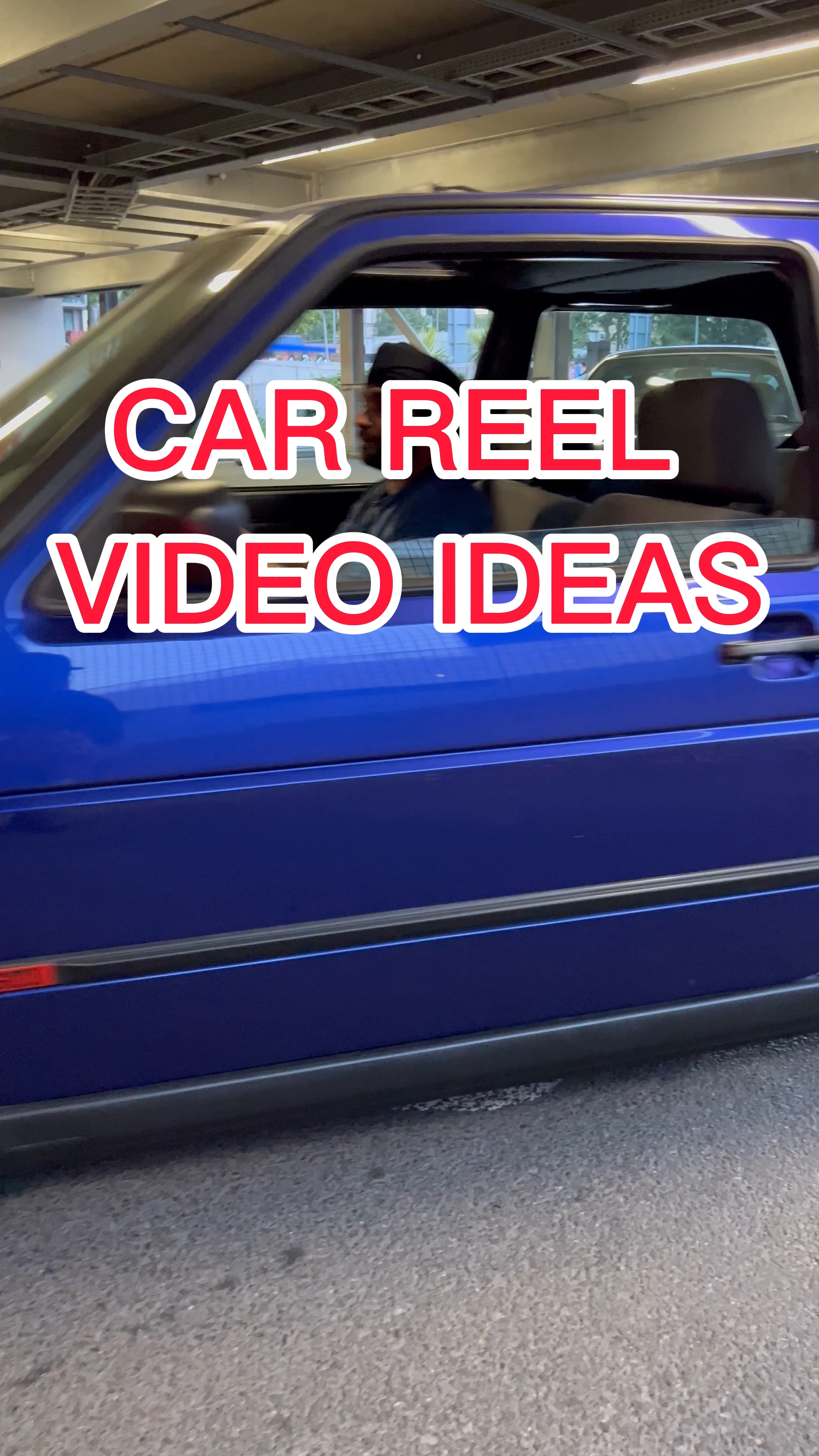 CAR REEL IDEA 