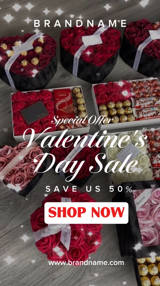 Venta del Día de San Valentín