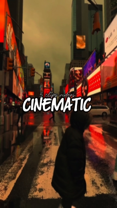 5 videos cinematic 