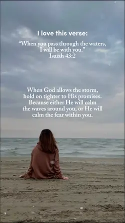 I love this verse: