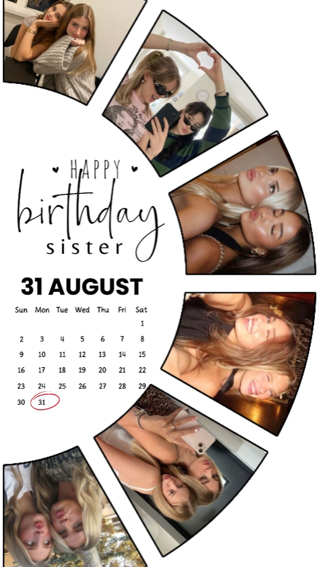 Anniversaire 31 AOÛT 