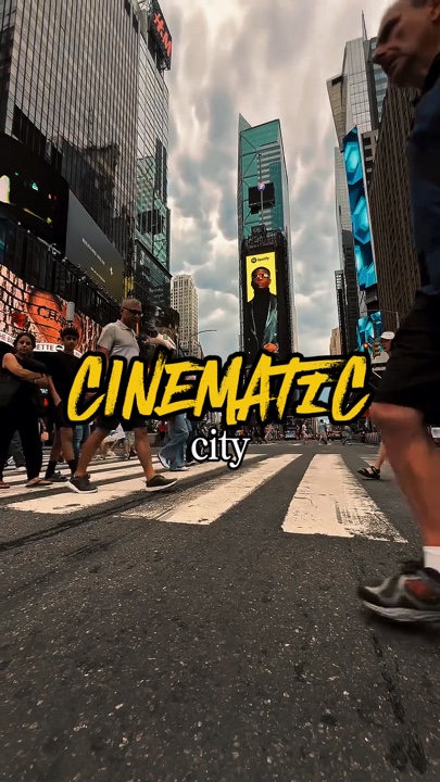 City vlog trend 