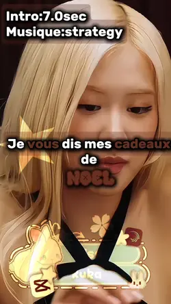 Mes cadeaux de noël