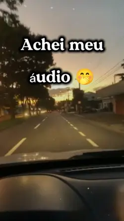 Achei meu áudio