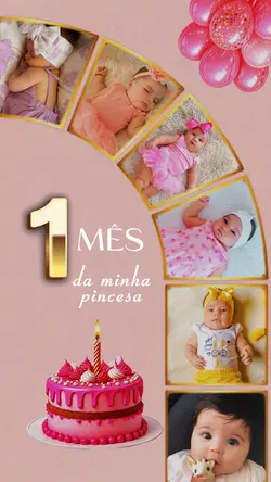 Mesversario filha