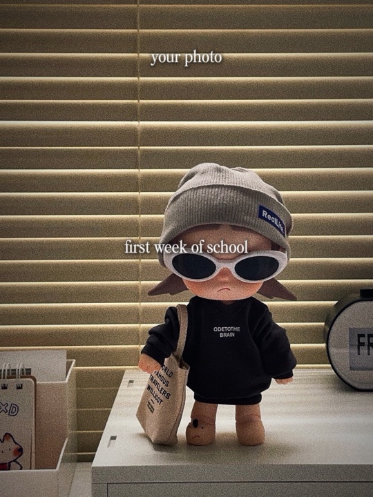 première semaine d'école