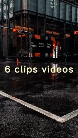 6 clips videos