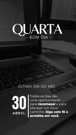 Quarta 30 de Abril