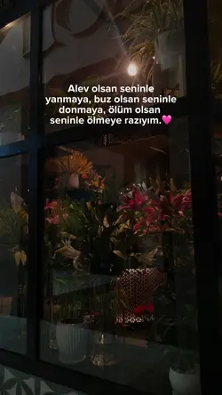 Seninle ölmeye…