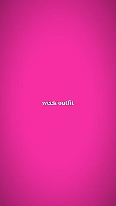 Woche Outfit