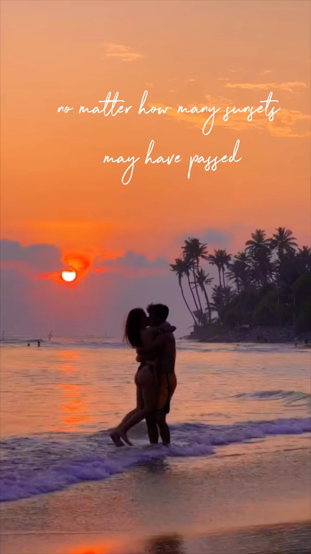 Pôr do sol com você