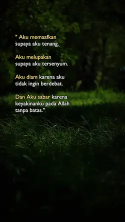 Agar hidup tenang
