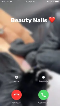 Llamada uΓ±as