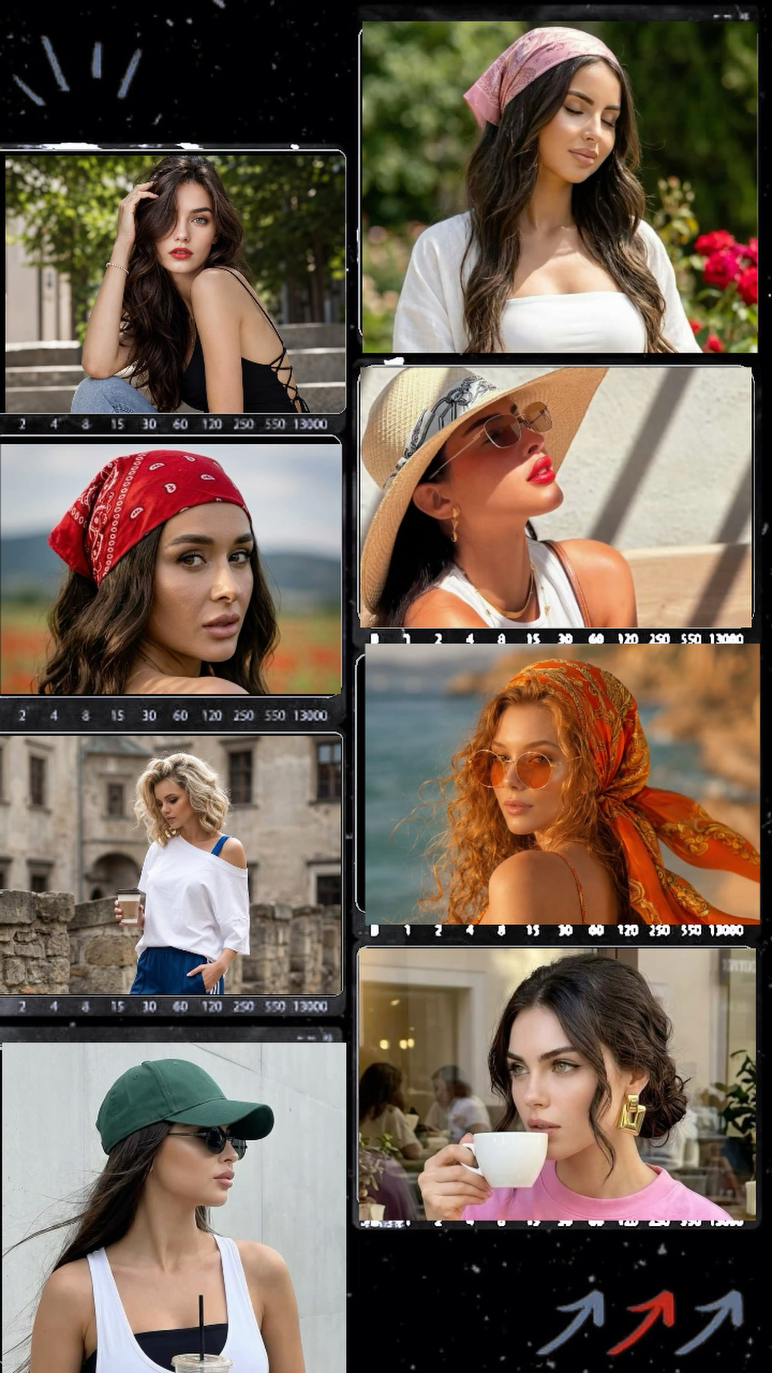 Trend photo editing 
