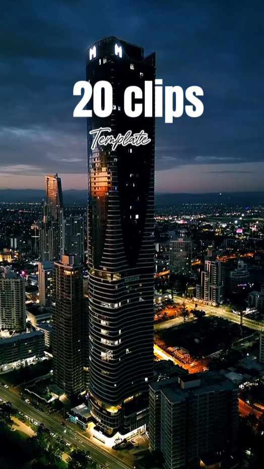 20 clips template