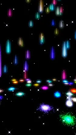 Fluorescent Rain