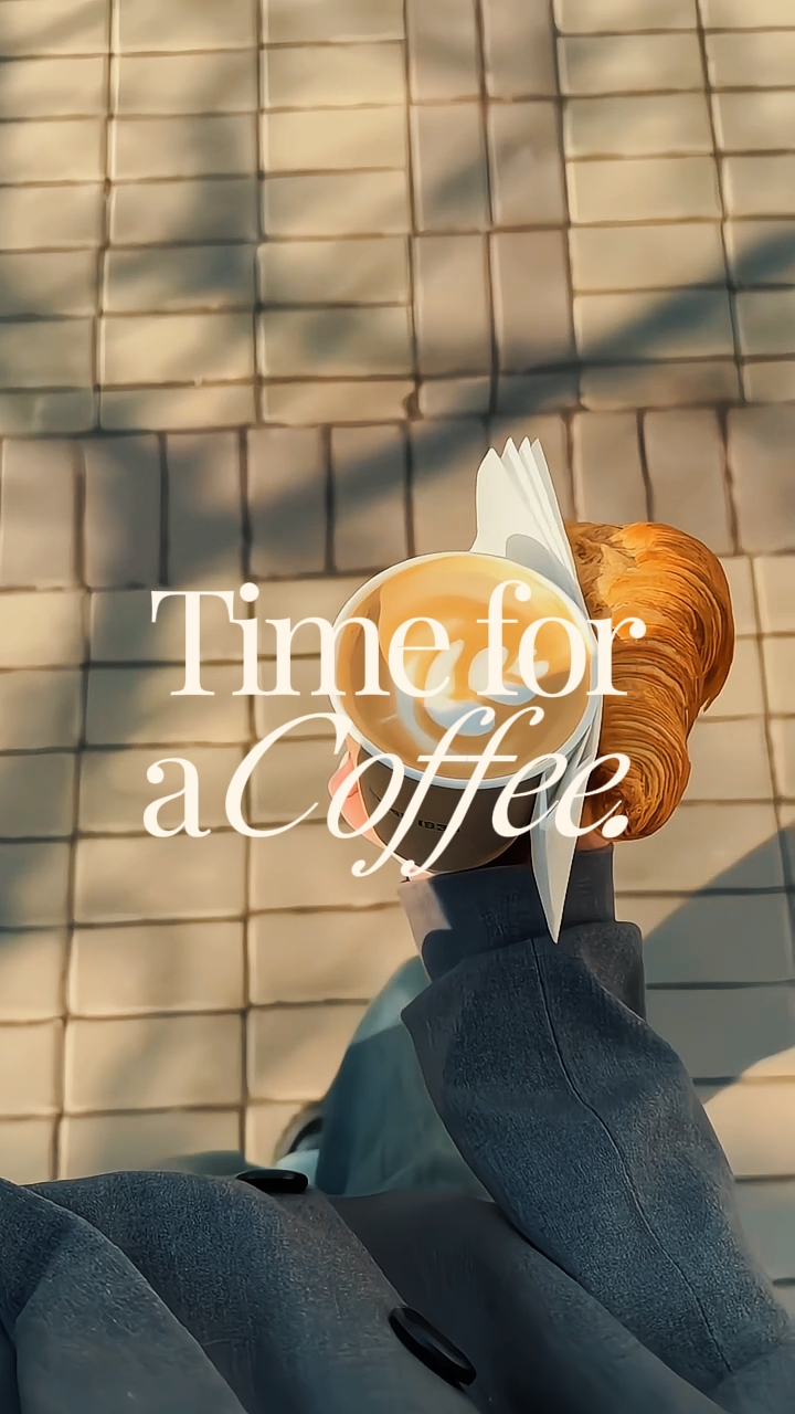 Time for a coffee 