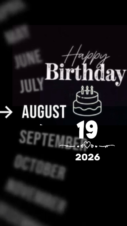BIRTHDAY SON 19