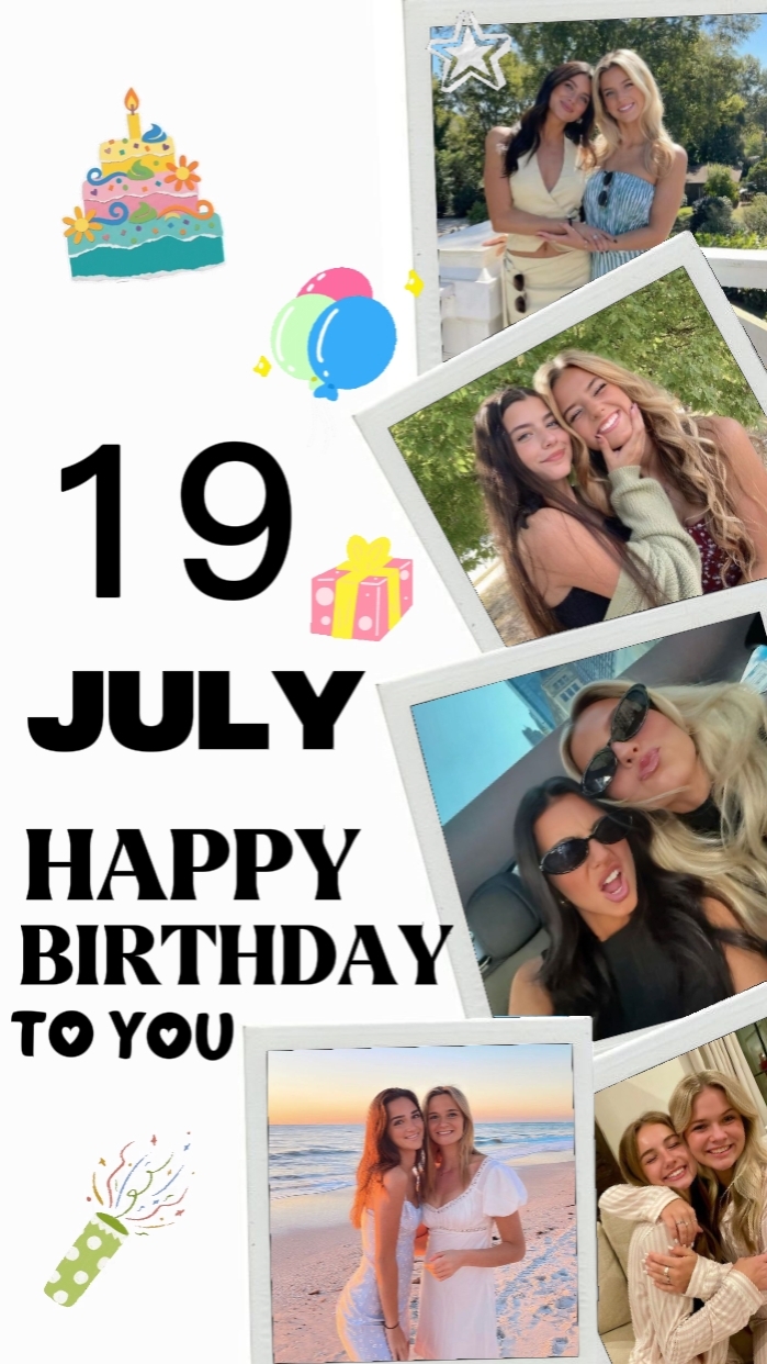 Cumpleaños 19 de julio