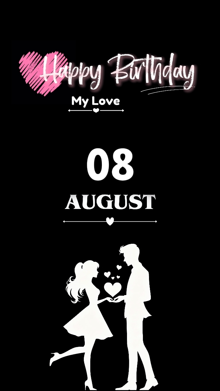 ULANG TAHUN CINTA 08 AUG