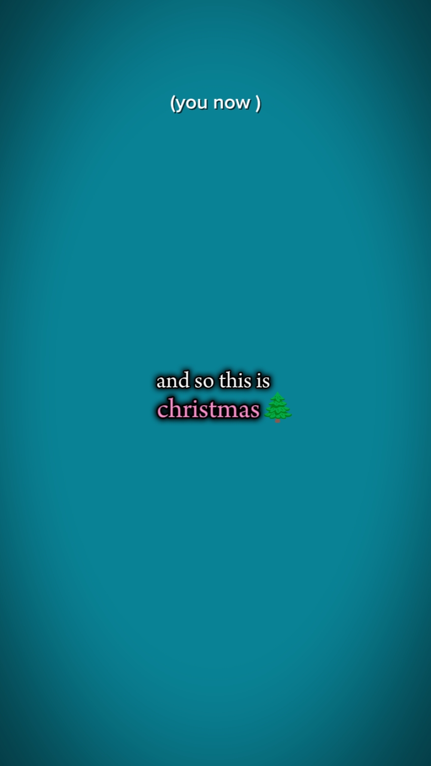 so this is christmas