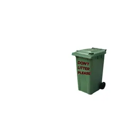 Don't litter