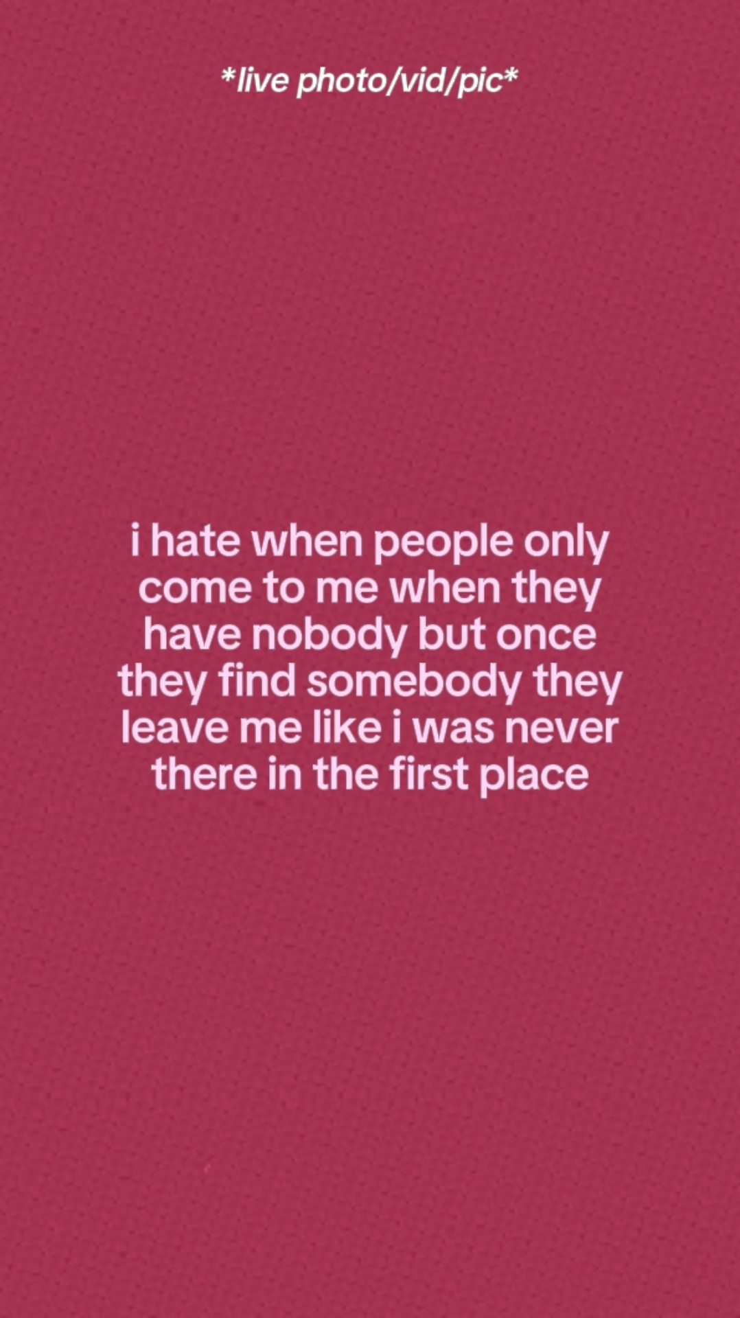 They Leave Me. 