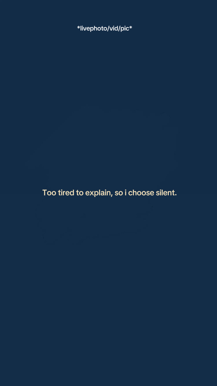 Too tired to explain