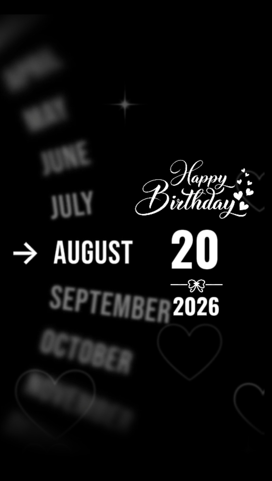 ANIVERSÁRIO ESPOSA 20 DE AGOSTO