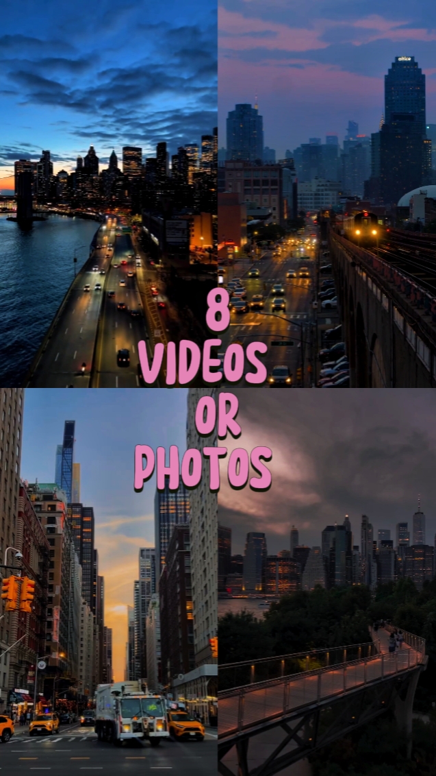 8 VIDÉOS OU PHOTOS 