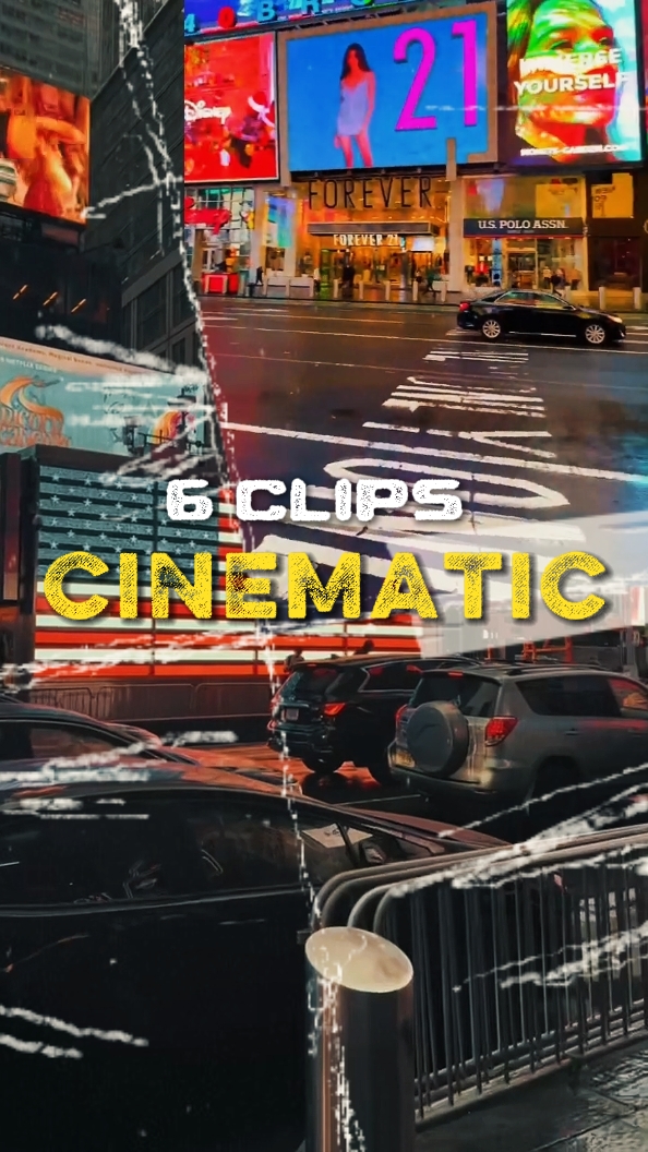 6 clipes cinematográficos 