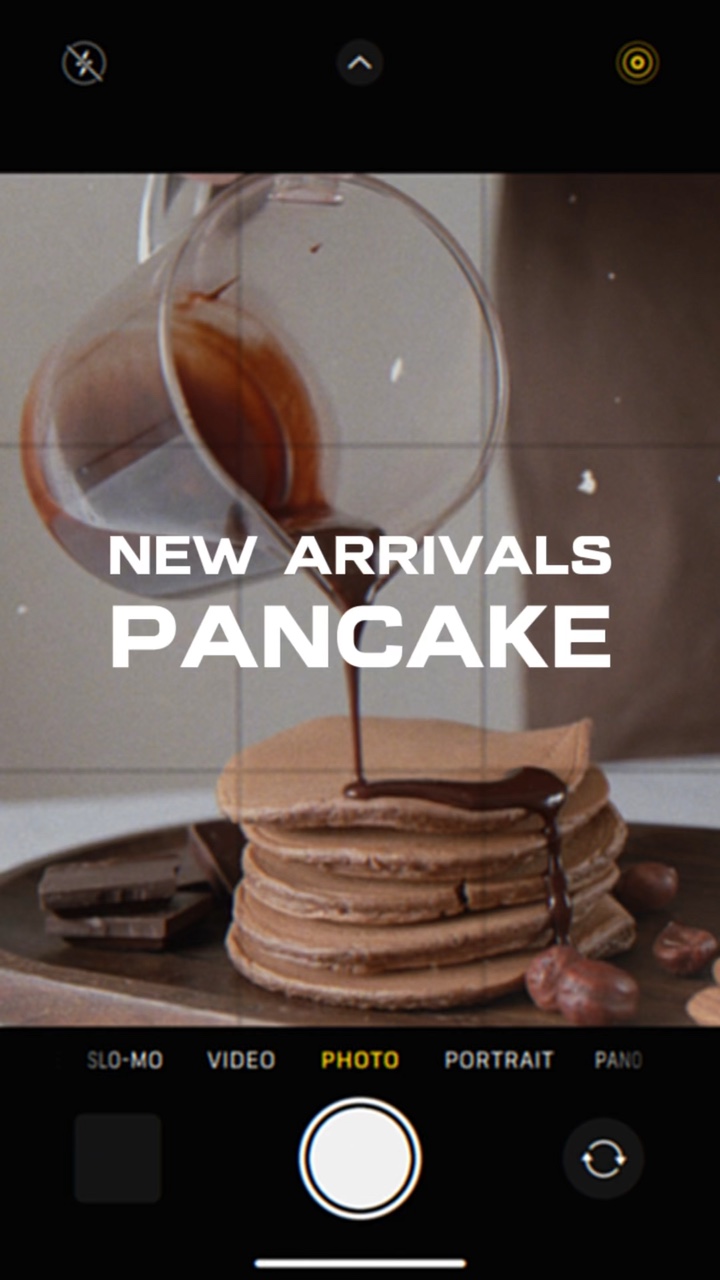 Pancakes New Tasty Dessert in TikTok Style
