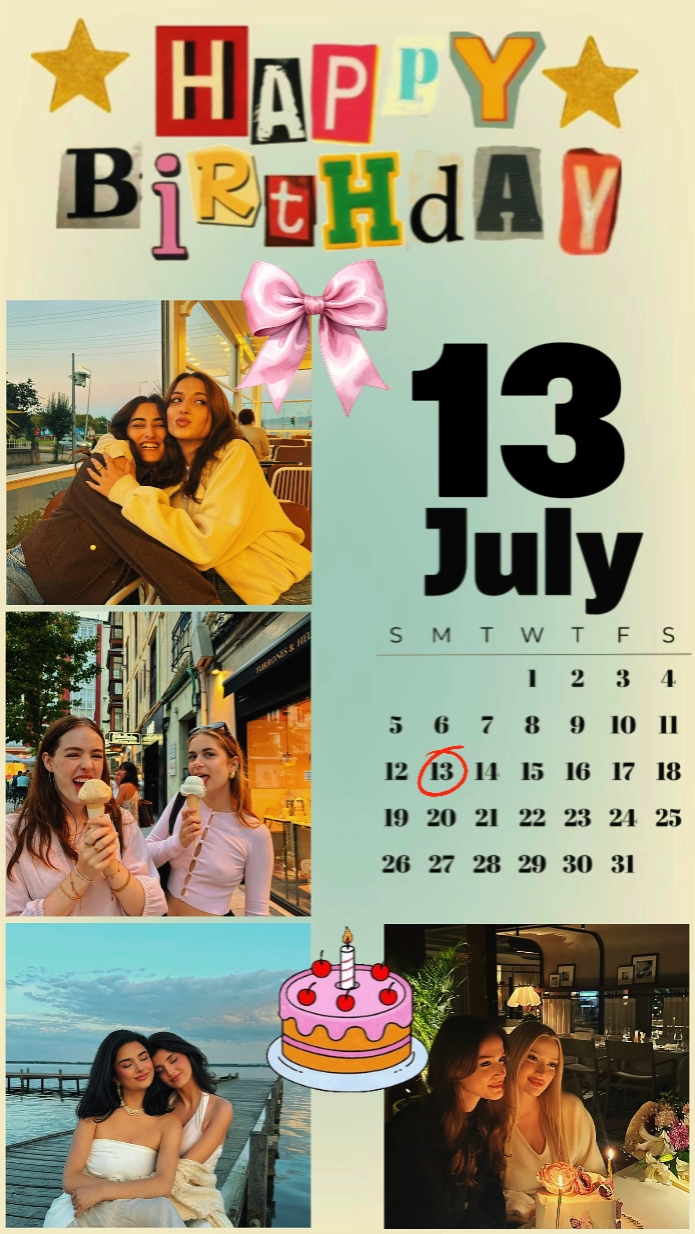 HBD 13 Juli