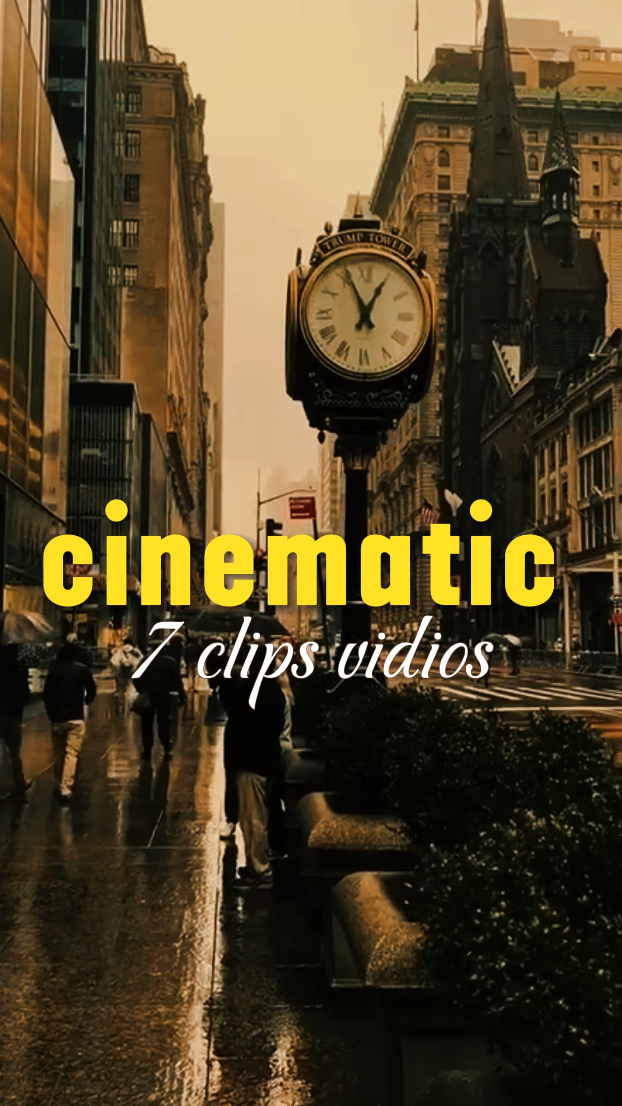 7 clips cinematic 