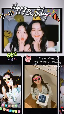 HAPPY BIRTHDAY