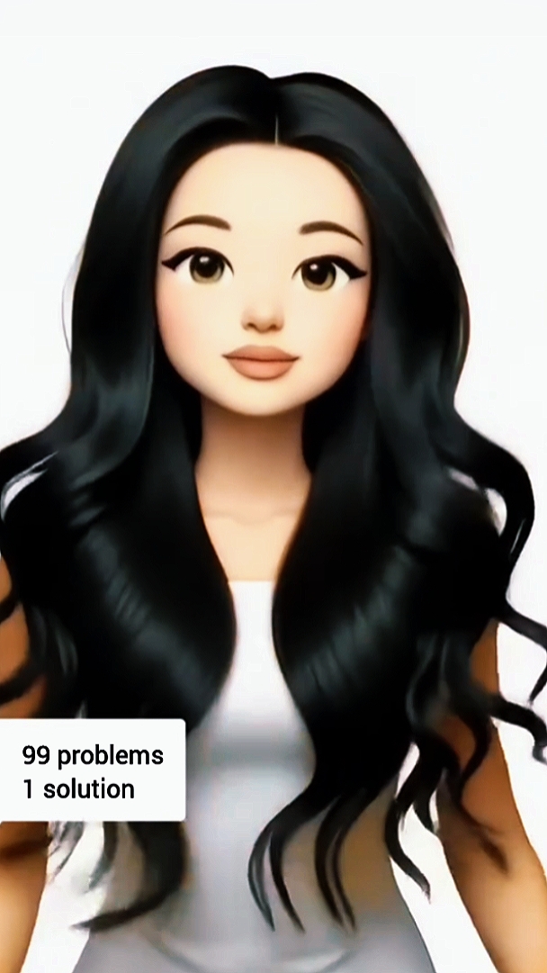 black hair
