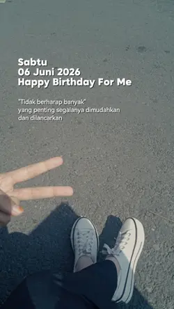 HAPPY BIRTHDAY TO ME
