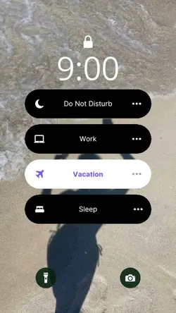 Vacation mode