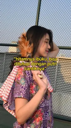 hitamnya ibuku