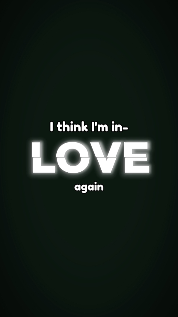I'm inlove again