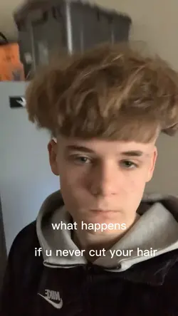 never cut your hair