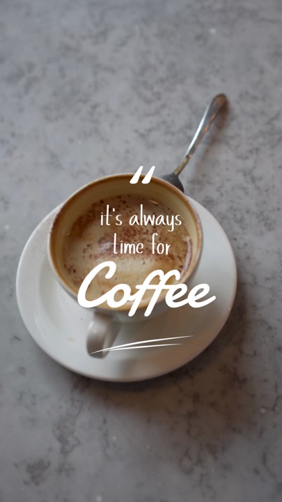 Waktu adalah Kopi