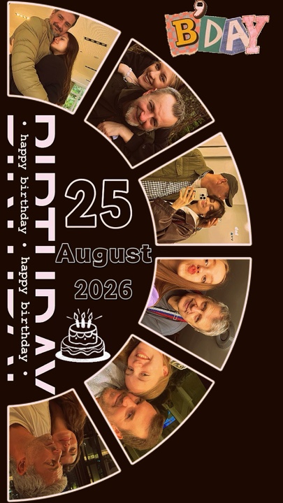 BIRTHDAY DADDY 25 