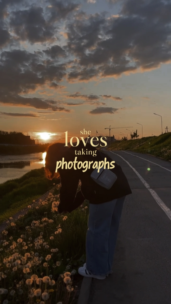 loves taking photog