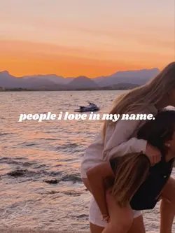people i 💗 in name