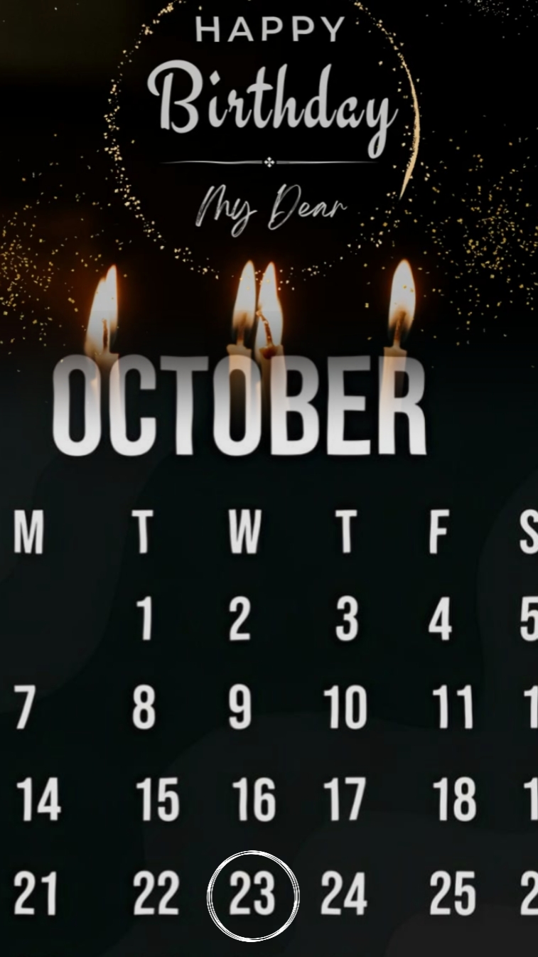 HAPPY BIRTHDAY 23