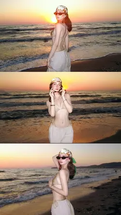 3 photos