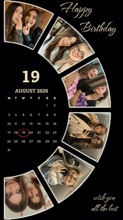 Birthday 19 August 